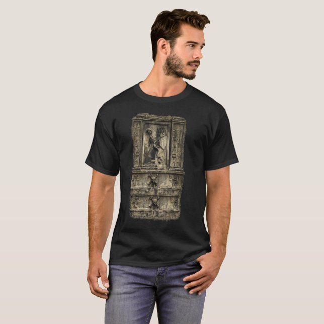 T-shirt Chemise de tombe d'Édimbourg (Devant entier)