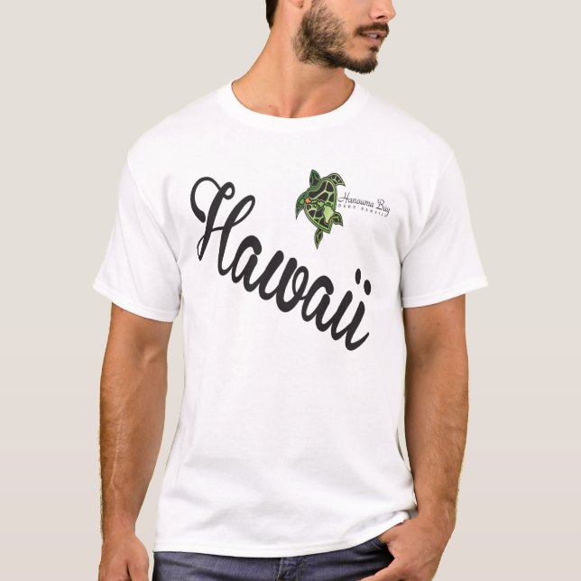 T-shirt Chemise de tortue d'Hawaï Aloha (Devant)