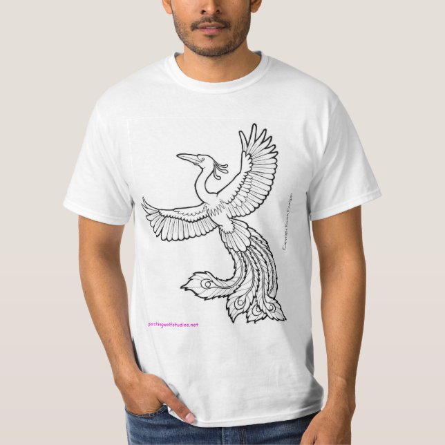 T-shirt Chemise de totem de Phoenix (Devant)