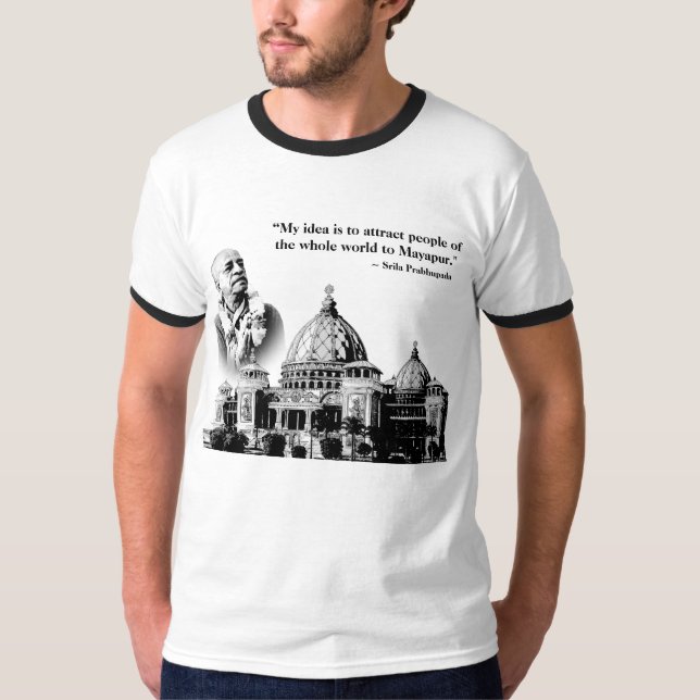 T-shirt Chemise de TOVP/Srila Prabhupada (Devant)