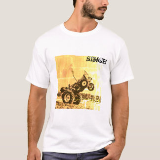 T-shirt Chemise de tracteur de Singh