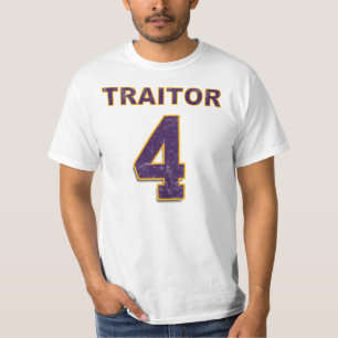 T-shirt Chemise de TRAÎTRE de #4 Brett Favre Viking