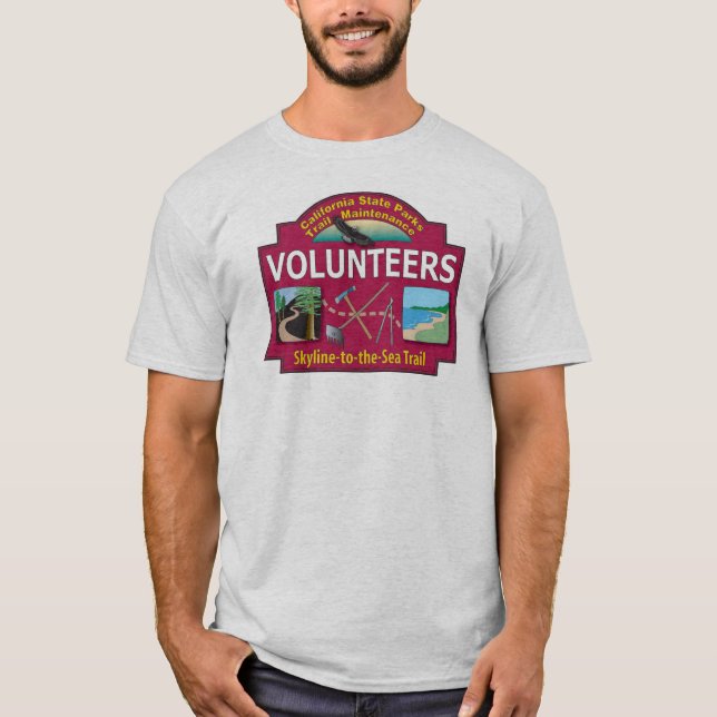 T-shirt Chemise de travail de volontaire de traînée de STS (Devant)