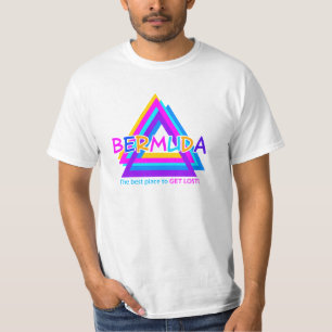 T-shirt Chemise de TRIANGLE des BERMUDES - choisissez le