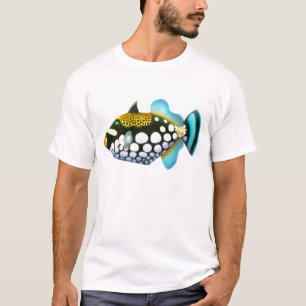 T-shirt Chemise de Triggerfish de clown