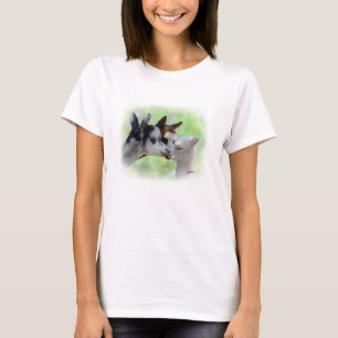 T-shirt Chemise de trois alpaga