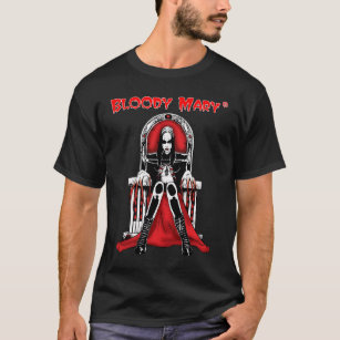 T-shirt Chemise de trône de Mary sanglante