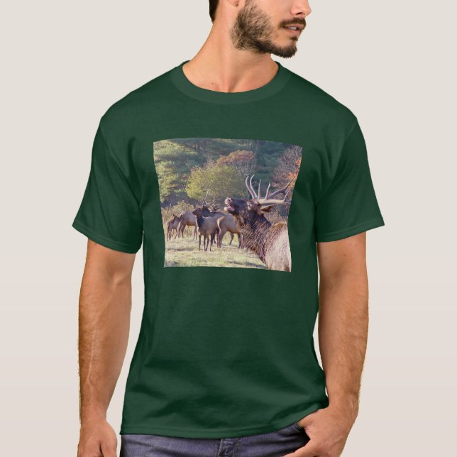 T-shirt Chemise de troupeau d'élans (Devant)