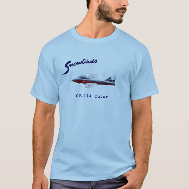 T-shirt Chemise de tuteur des Snowbirds CT-114 (Devant)