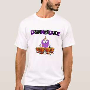 T-shirt Chemise de type de batteur