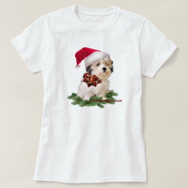 T-shirt Chemise de vacances de thème d'animal familier (Design devant)