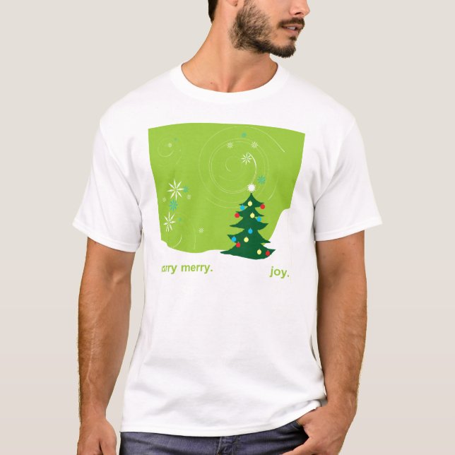 T-shirt chemise de vacances : vert (Devant)