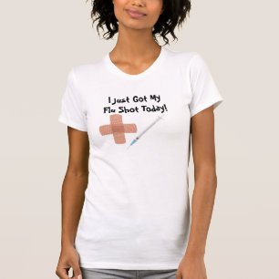 T-shirt Chemise de vaccin de grippe