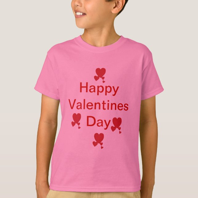 T-shirt chemise de valentine (Devant)
