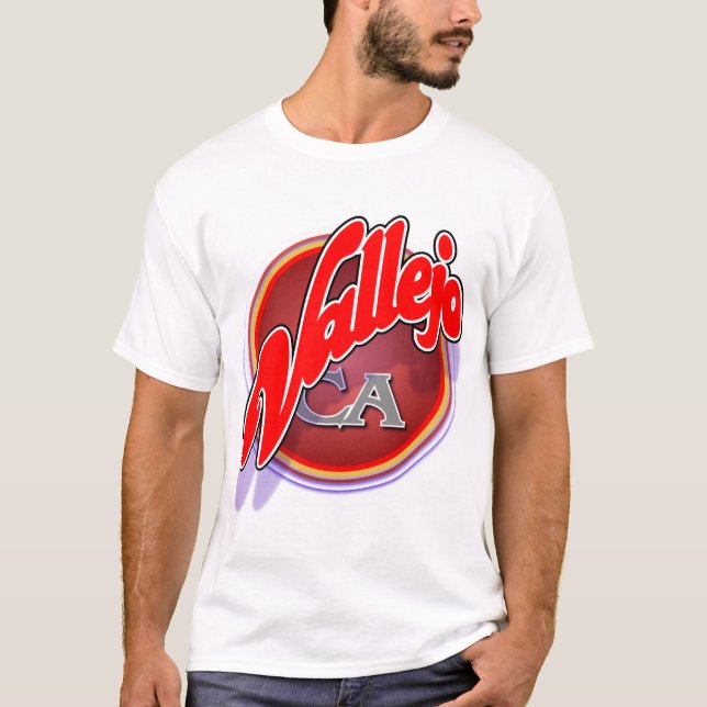 T-shirt Chemise de Vallejo CA (Devant)