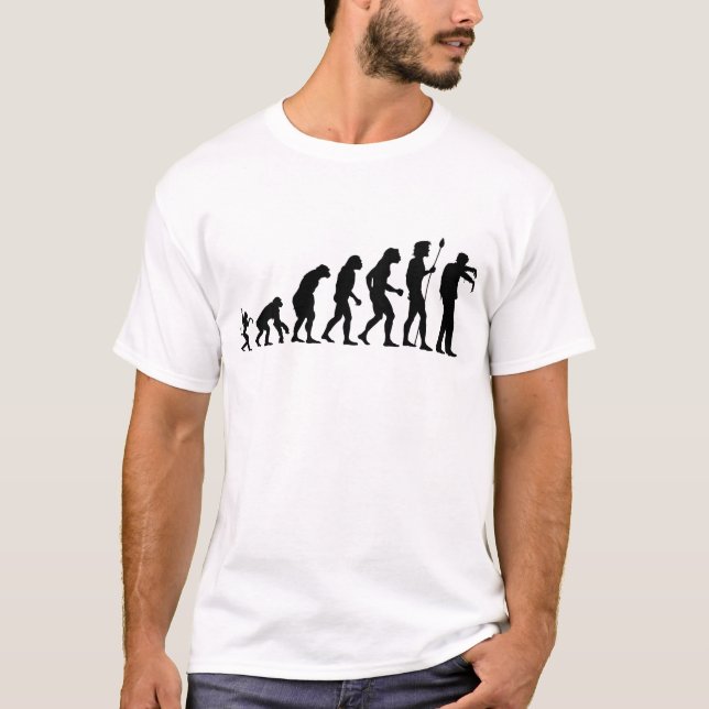 T-shirt Chemise de vampires d'évolution (Devant)