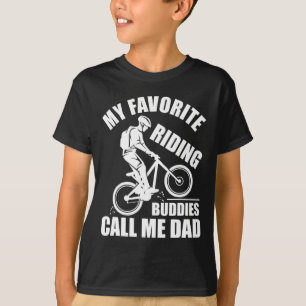 T-shirt Chemise de vélo tout terrain pour papa Mon pote de