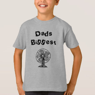 T-shirt Chemise de ventilateur la plus grande