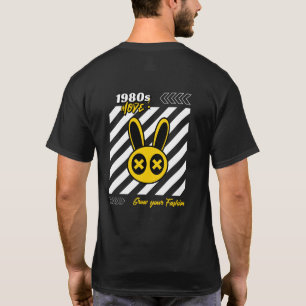 T-shirt Chemise de ventilateur mode des années 1980, Stree