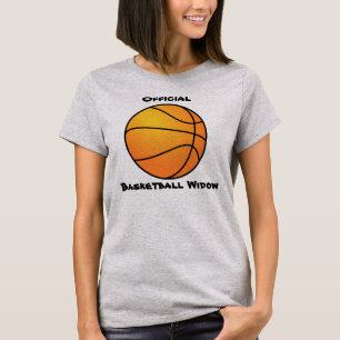 T-shirt Chemise de veuve de basket-ball