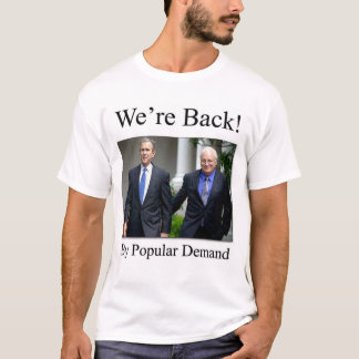 T-shirt Chemise de victoire de Bush