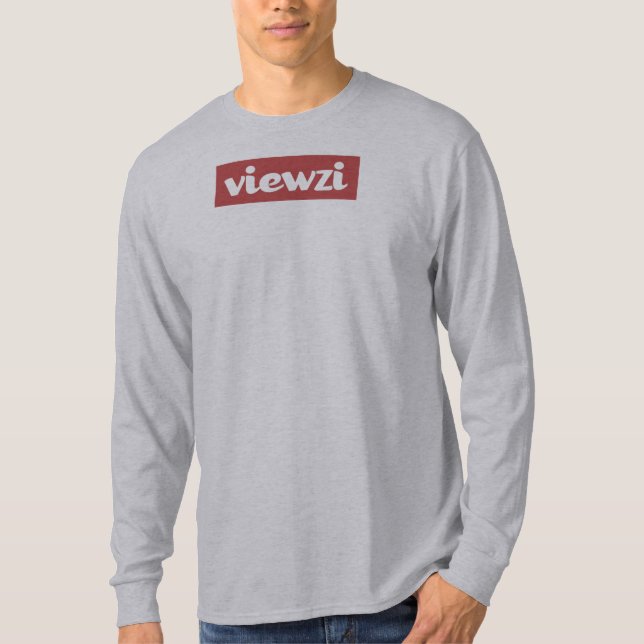 T-shirt chemise de viewzi - longue douille (Devant)