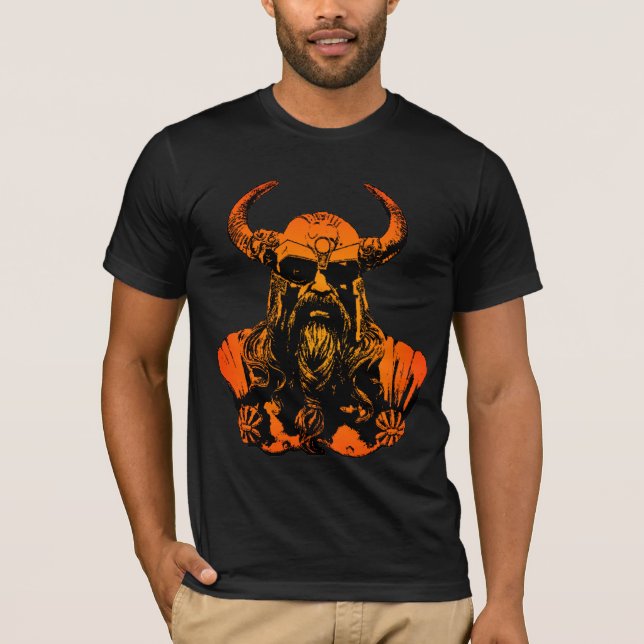 T-shirt Chemise de Viking d'équipe (Devant)
