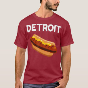 T-shirt Chemise de ville pour hot-dog Detroit incroyable c