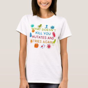 T-shirt Chemise de virus drôle, Humour scientifique, épidé
