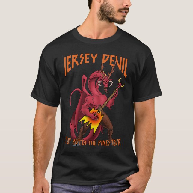 T-shirt Chemise de visite du diable 1909 de Jerset (Devant)