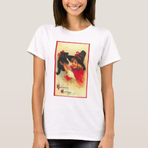 T-shirt Chemise de voeux vintage Halloween