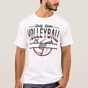 T-shirt Chemise de volley-ball Lady Rams