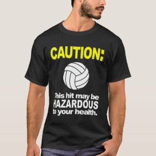 T-shirt Chemise de volleyball : Précaution