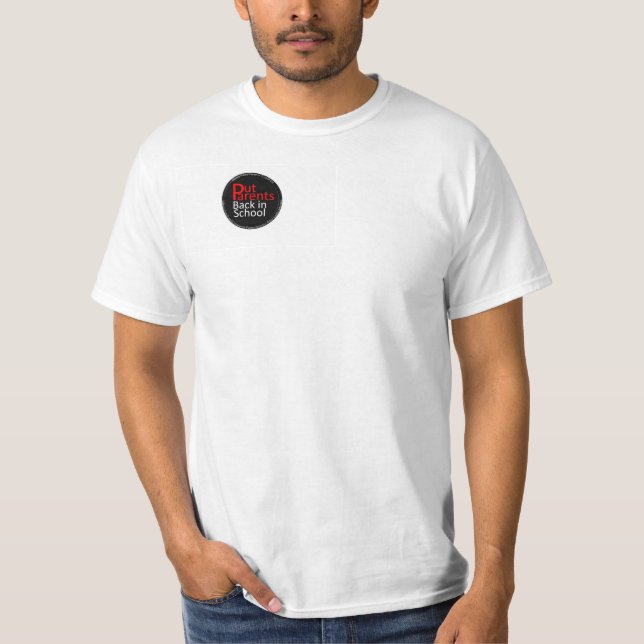 T-shirt Chemise de volontaire de norme de SVPC (Devant)