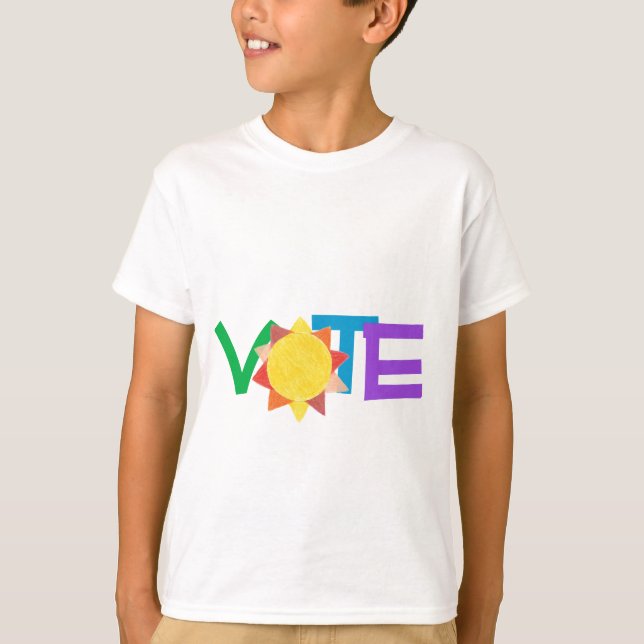 T-shirt Chemise de vote Sunny GOTV (Devant)