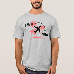 T-shirt Chemise de voyage à Miami Floride
