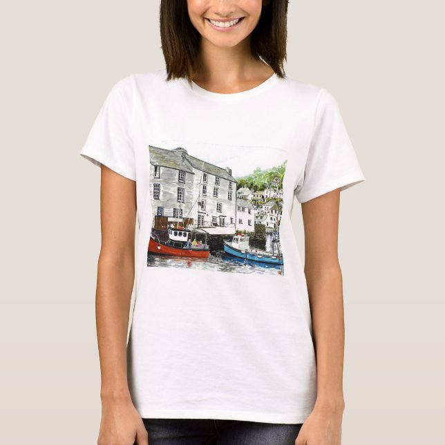 T-shirt Chemise "de voyage de bateau" (Devant)