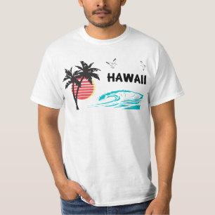 T-shirt Chemise de Voyage Famille Hawaii