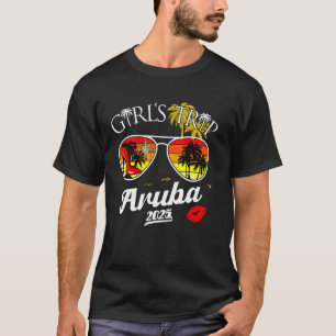 T-shirt Chemise de voyage pour filles à Aruba 2025 Femmes