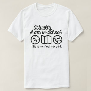 T-shirt Chemise de voyage sur le terrain