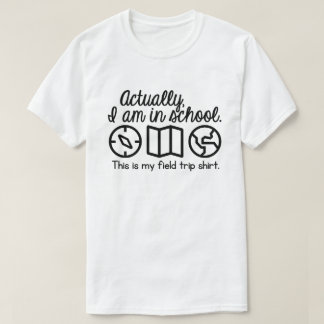 T-shirt Chemise de voyage sur le terrain