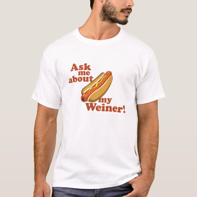T-shirt Chemise de Weiner (Devant)