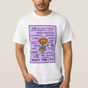 T-shirt chemise de wordcloud de Lion
