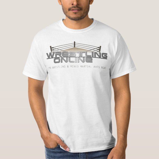 T-shirt chemise de Wrestling-Online.com (Devant)