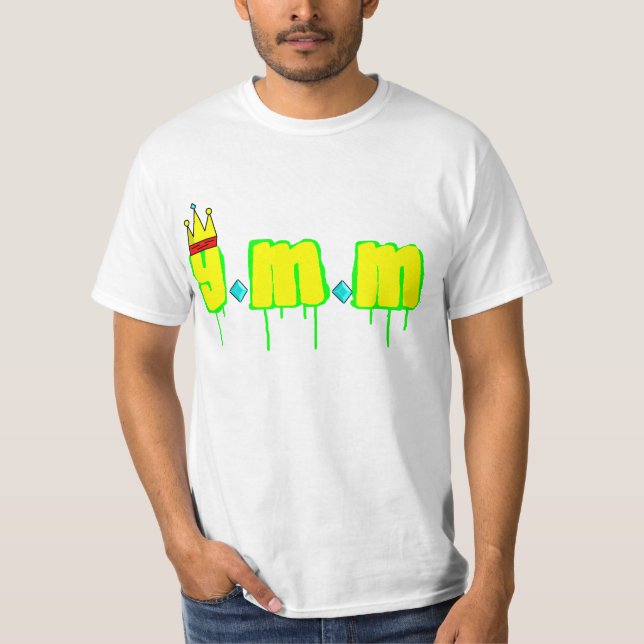 T-shirt chemise de y.m.m - blanc (Devant)