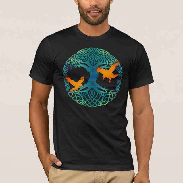 T-shirt Chemise de Yggdrasil (Devant)