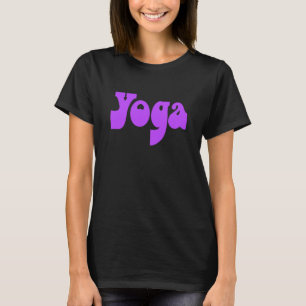 T-shirt Chemise de Yoga rétro