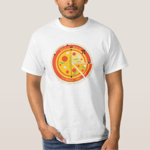 T-shirt Chemise de Za de jour de pi '