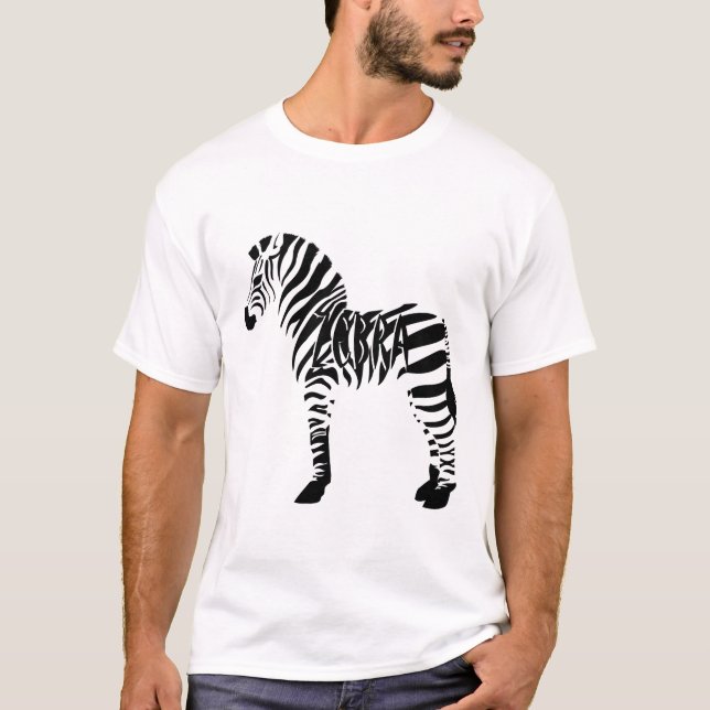 T-shirt Chemise de zèbre (Devant)
