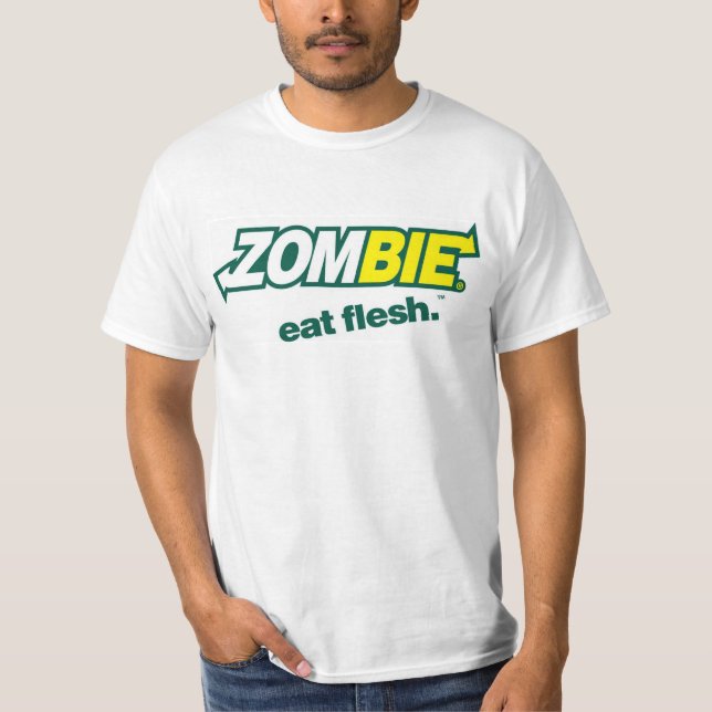 T-shirt Chemise de zombi (Devant)